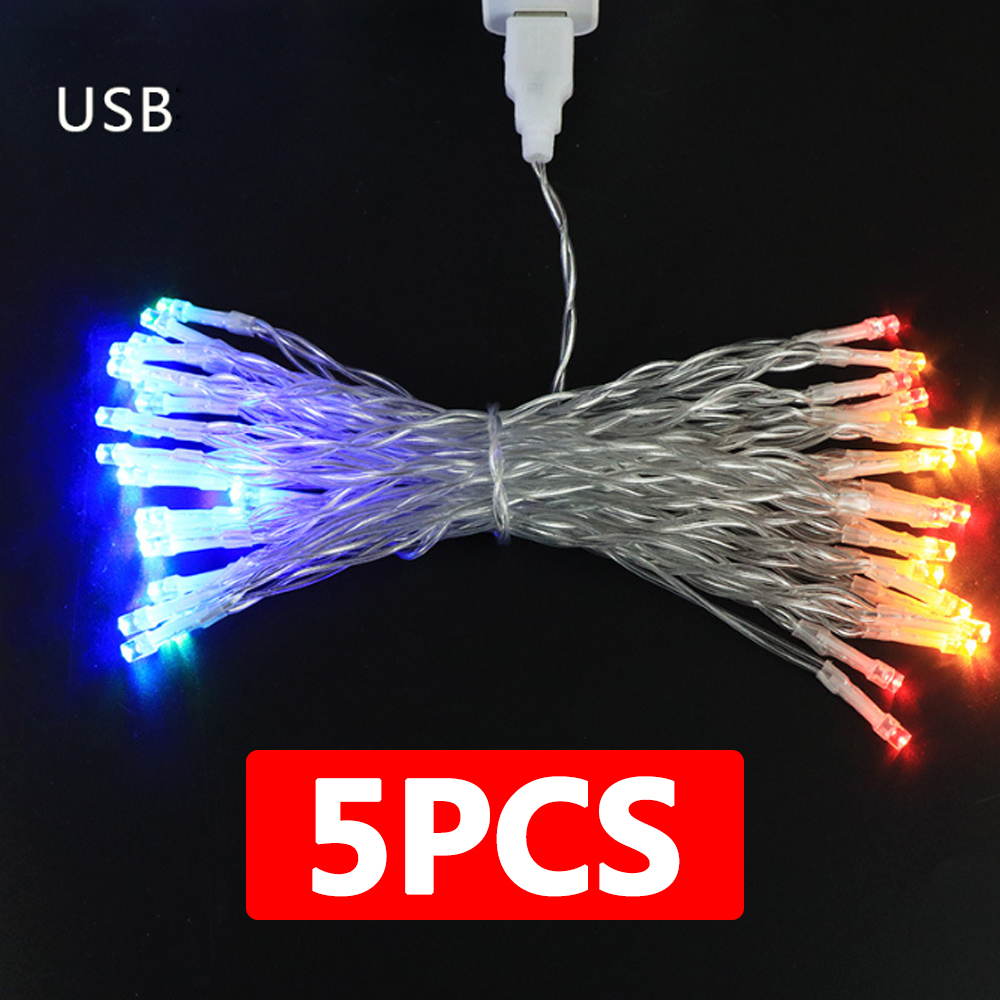 Lighting Decor Company - USB 라이트 스트링 DIY 휴일 장식