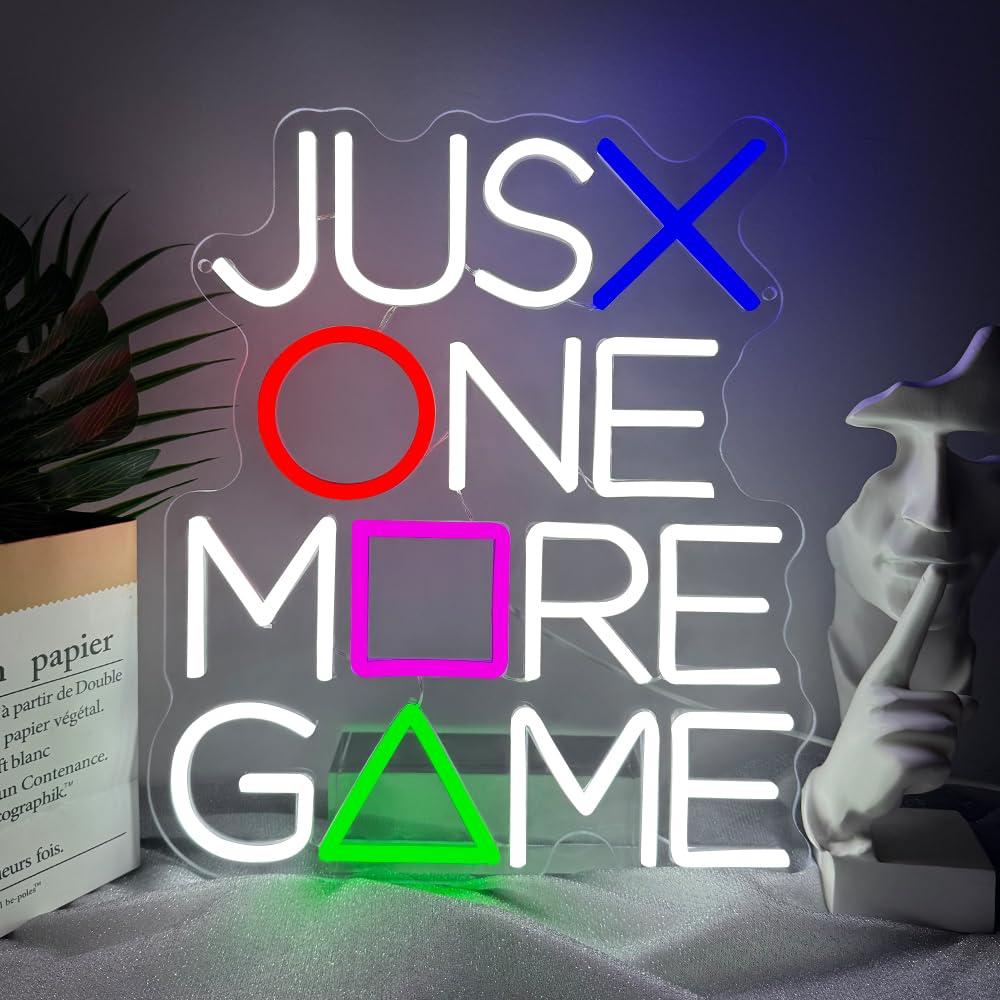 Lighting Decor And More - 그냥 하나 더 게임 네온사인 USB