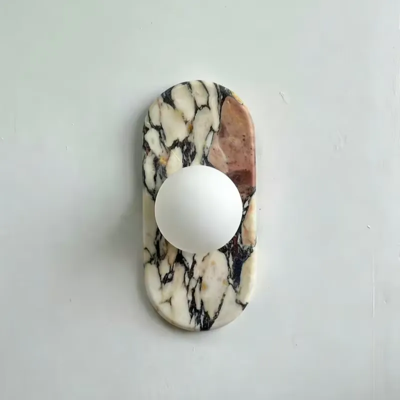 Lighting Decor For Bedroom - SJX 미니멀리스트 내추럴 칼라카타 비올라 대리석
