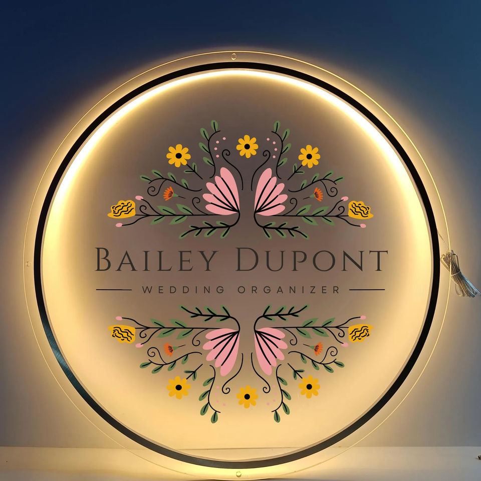 맞춤형 상점 로고 3D 아크릴 간판 LED 네온 라이트 - Lighting Decor Company 리뷰 및 가격