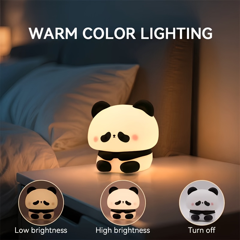 팬더 테마의 크리스마스 선물, 타임블 야간 조명, 충전 - Lighting Decor 리뷰 및 가격