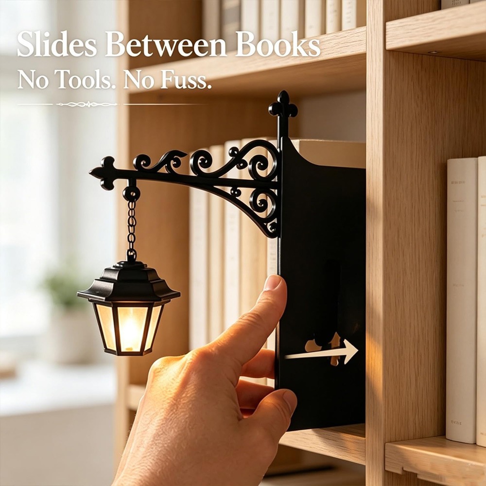 도서관 랜턴 장식용 책장 조명 레트로 도서관 랜턴 책장 - Lighting Decor 리뷰 및 가격