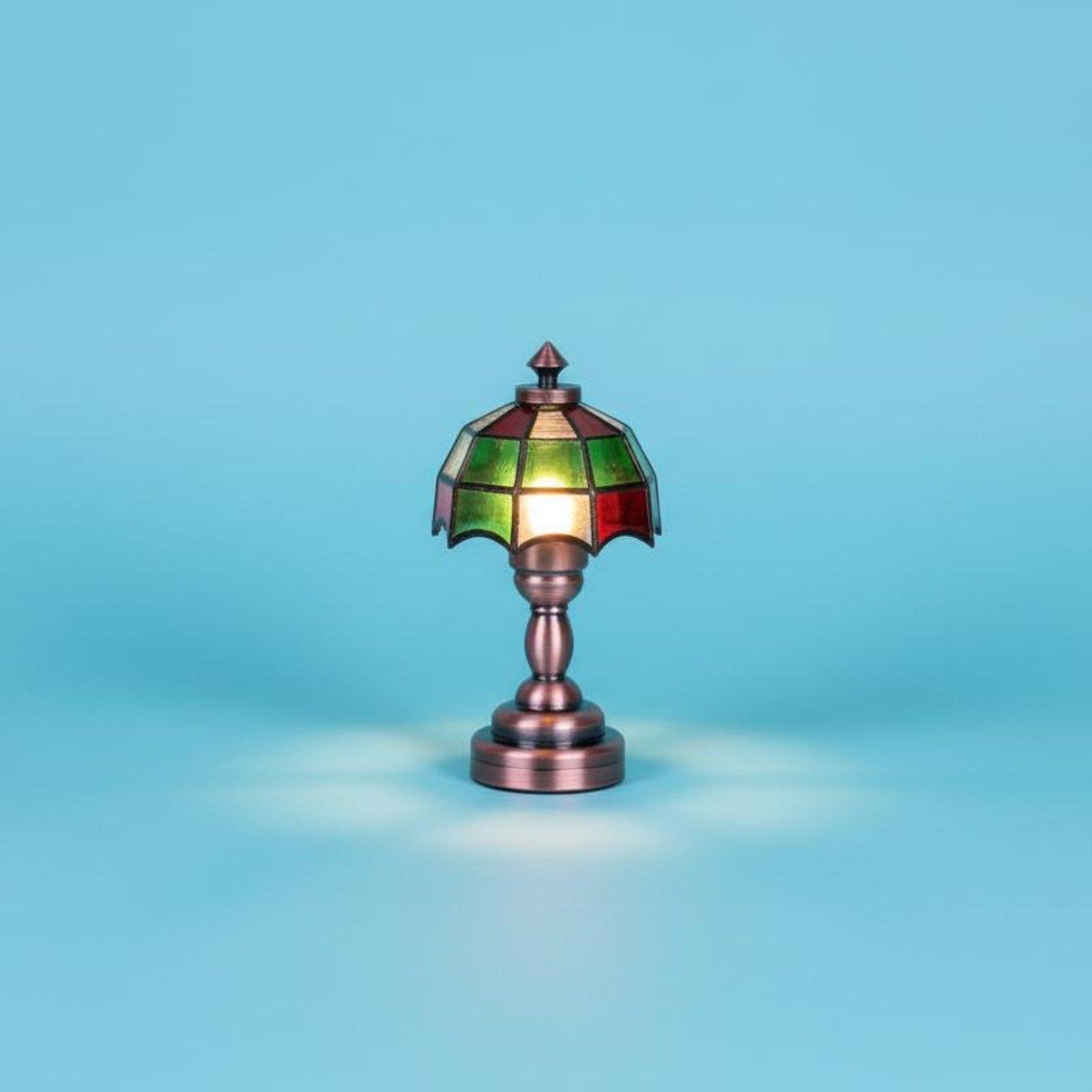 미니어처 램프 빈티지 합금 유약 인형 집 LED 조명  - Vintage Lighting Decor 리뷰 및 가격
